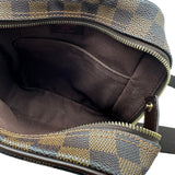 ルイ・ヴィトン LOUIS VUITTON オラフPM N41442 ブラウン ダミエ/レザー レディース ショルダーバッグ
