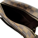 ルイ・ヴィトン LOUIS VUITTON オラフPM N41442 ブラウン ダミエ/レザー レディース ショルダーバッグ