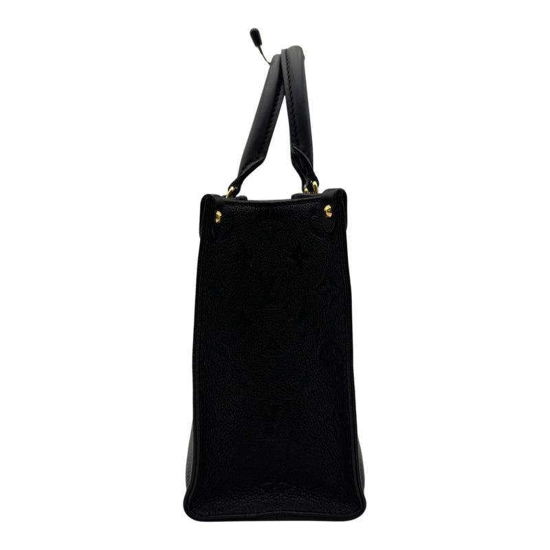 【美品】LOUIS VUITTON オンザゴーpm クレーム M45653 ルイ・ヴィトン LOUIS VUITTON オンザゴーPM M45653 ブラック