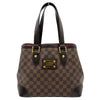 ルイ・ヴィトン LOUIS VUITTON ハムステッドPM N51205 ブラウン ダミエ・レザー レディース ハンドバッグ