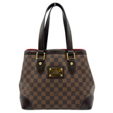 ルイ・ヴィトン LOUIS VUITTON ハムステッドPM N51205 ブラウン ダミエ・レザー レディース ハンドバッグ