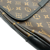 ルイ・ヴィトン LOUIS VUITTON バスMM M56715 モノグラム・マカサー メンズ ショルダーバッグ