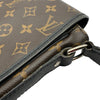 ルイ・ヴィトン LOUIS VUITTON バスMM M56715 モノグラム・マカサー メンズ ショルダーバッグ