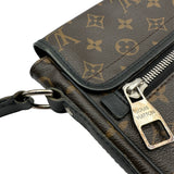 ルイ・ヴィトン LOUIS VUITTON バスMM M56715 モノグラム・マカサー メンズ ショルダーバッグ