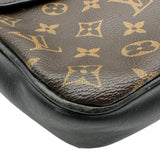ルイ・ヴィトン LOUIS VUITTON バスMM M56715 モノグラム・マカサー メンズ ショルダーバッグ