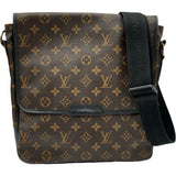 ルイ・ヴィトン LOUIS VUITTON バスMM M56715 モノグラム・マカサー メンズ ショルダーバッグ