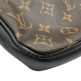 ルイ・ヴィトン LOUIS VUITTON バスMM M56715 モノグラム・マカサー メンズ ショルダーバッグ