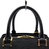 ルイ・ヴィトン LOUIS VUITTON ポンヌフ M52052 ブラック エピレザー レディース ハンドバッグ