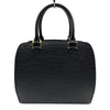 ルイ・ヴィトン LOUIS VUITTON ポンヌフ M52052 ブラック エピレザー レディース ハンドバッグ