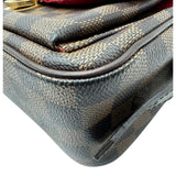 ルイ・ヴィトン LOUIS VUITTON ラヴェッロGM N60006 ブラウン ダミエ/レザー レディース ショルダーバッグ
