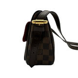 ルイ・ヴィトン LOUIS VUITTON ラヴェッロGM N60006 ブラウン ダミエ/レザー レディース ショルダーバッグ