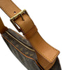 ルイ・ヴィトン LOUIS VUITTON クロワッサンMM M51512 ブラウン モノグラム/レザー レディース ショルダーバッグ