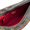 ルイ・ヴィトン LOUIS VUITTON クロワッサンMM M51512 ブラウン モノグラム/レザー レディース ショルダーバッグ