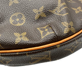 ルイ・ヴィトン LOUIS VUITTON クロワッサンMM M51512 ブラウン モノグラム/レザー レディース ショルダーバッグ