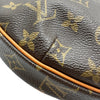 ルイ・ヴィトン LOUIS VUITTON クロワッサンMM M51512 ブラウン モノグラム/レザー レディース ショルダーバッグ