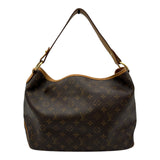 ルイ・ヴィトン LOUIS VUITTON ディライトフルPM M40352 ブラウン モノグラム/レザー レディース ショルダーバッグ