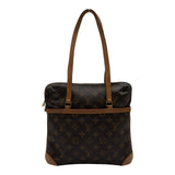 ルイ・ヴィトン LOUIS VUITTON クーサンGM M51141 ブラウン モノグラム/レザー レディース ショルダーバッグ