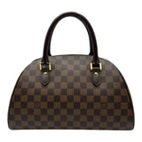 ルイ・ヴィトン LOUIS VUITTON リベラMM N41434 ブラウン ダミエ/レザー レディース ハンドバッグ