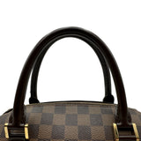 ルイ・ヴィトン LOUIS VUITTON リベラMM N41434 ブラウン ダミエ/レザー レディース ハンドバッグ