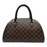 ルイ・ヴィトン LOUIS VUITTON リベラMM N41434 ブラウン ダミエ/レザー レディース ハンドバッグ