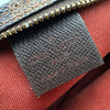 ルイ・ヴィトン LOUIS VUITTON トゥルース・メイクアップポーチ N51982 ブラウン ダミエ/レザー レディース ハンドバッグ