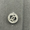 シャネル CHANEL ココマークボタン ノースリーブニットシャツ P63059 ブラック コットン レディース その他トップス