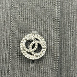 シャネル CHANEL ココマークボタン ノースリーブニットシャツ P63059 ブラック コットン レディース その他トップス