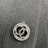 シャネル CHANEL ココマークボタン ノースリーブニットシャツ P63059 ブラック コットン レディース その他トップス