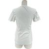 フェンディ FENDI ロゴメッシュ半袖Tシャツ FS7254 ホワイト コットン レディース 半袖Ｔシャツ