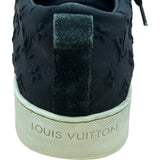 ルイ・ヴィトン LOUIS VUITTON ステラーライン モノグラムローカットスニーカー GO0117 ブラック スウェード レディース スニーカー
