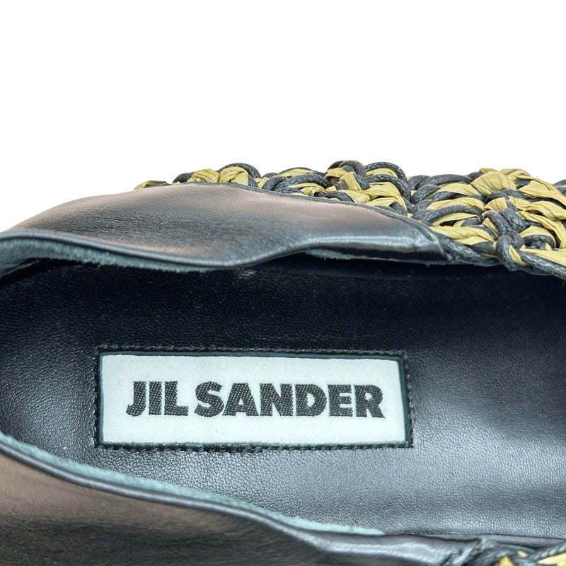 ジルサンダー JIL SANDER ポインテッドトゥフラットシューズ JS36117A