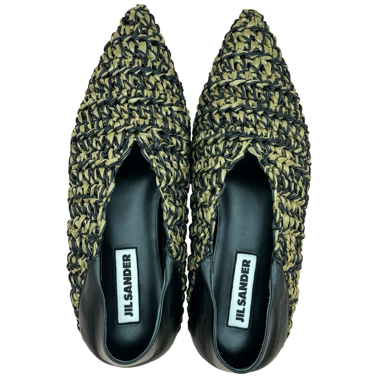 ジルサンダー JIL SANDER ポインテッドトゥフラットシューズ JS36117A