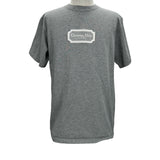 クリスチャン・ディオール Christian Dior ロゴ刺繍半袖Tシャツ 343J696C0554 グレー コットン メンズ 半袖Ｔシャツ