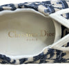 クリスチャン・ディオール Christian Dior Walkin Dior オブリークローカットスニーカー ネイビー キャンバス レディース スニーカー
