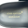 ルイ・ヴィトン LOUIS VUITTON ×村上隆 ボンディアラインチェリーサンダル MA0235 ブラック レザー レディース サンダル