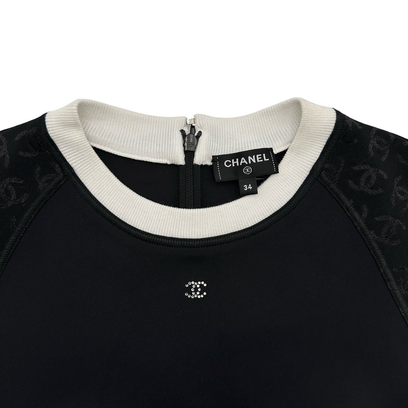 シャネル CHANEL ココマークグラフィックプリント半袖トップス P76414