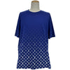ルイ・ヴィトン LOUIS VUITTON モノグラムグラディエントTシャツ HKY46W パープル コットン メンズ 半袖Ｔシャツ