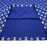 ルイ・ヴィトン LOUIS VUITTON モノグラムグラディエントTシャツ HKY46W パープル コットン メンズ 半袖Ｔシャツ