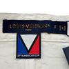 ルイ・ヴィトン LOUIS VUITTON モノグラム総柄デニムミニスカート FRSK04 ホワイト デニム レディース ミニスカート
