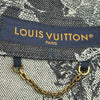 ルイ・ヴィトン LOUIS VUITTON フローラルジャガードロゴ刺繍デニムシャツ HRS25W インディゴ デニム メンズ 半袖シャツ