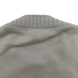 シャネル CHANEL ライオンボタンカシミヤロングカーディガン P50027 グレー カシミヤ レディース カーディガン