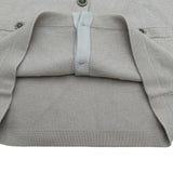 シャネル CHANEL ライオンボタンカシミヤロングカーディガン P50027 グレー カシミヤ レディース カーディガン