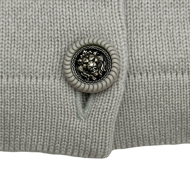 シャネル CHANEL ライオンボタンカシミヤロングカーディガン P50027