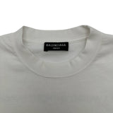 バレンシアガ BALENCIAGA WFPプリント半袖Tシャツ 612966 ホワイト コットン メンズ 半袖Ｔシャツ