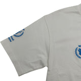 バレンシアガ BALENCIAGA WFPプリント半袖Tシャツ 612966 ホワイト コットン メンズ 半袖Ｔシャツ