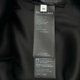 バレンシアガ BALENCIAGA BBモノグラム総柄フレアスカート 746133 ブラック レーヨン レディース スカート