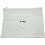 シャネル CHANEL 半袖ラメニットワンピース P60643 アイボリー コットン レディース ワンピース