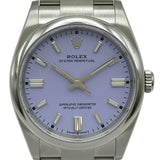 ロレックス ROLEX オイスターパーペチュアル36 126000 ラベンダー ステンレススチール 自動巻き メンズ 腕時計