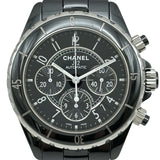 シャネル CHANEL J12 クロノグラフ 41MM H0940 ブラック セラミック/ステンレススチール 自動巻き メンズ 腕時計