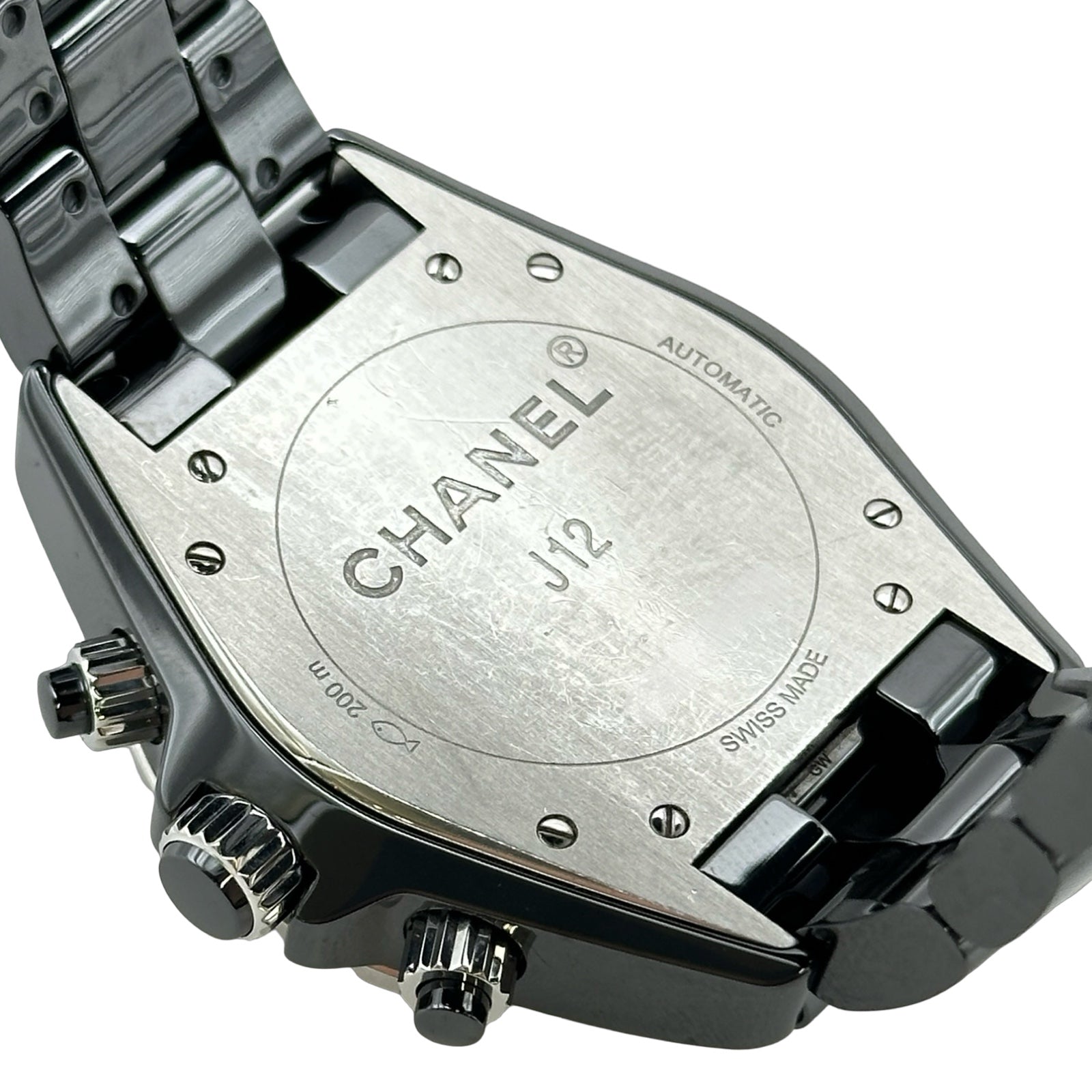 シャネル CHANEL J12 クロノグラフ 41MM H0940 ブラック セラミック